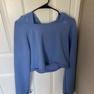 Whitney Simmons X Gymshark cropped sweatshirt